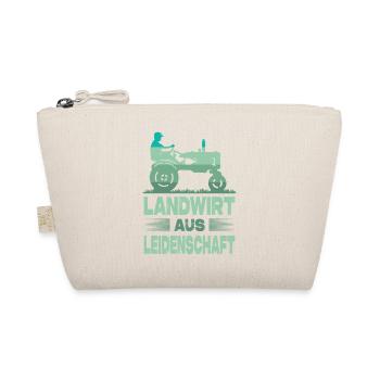 Landwirt Geschenke Landwirtschaft Traktor Bauer - Bio-Täschchen - Natur - Vorne