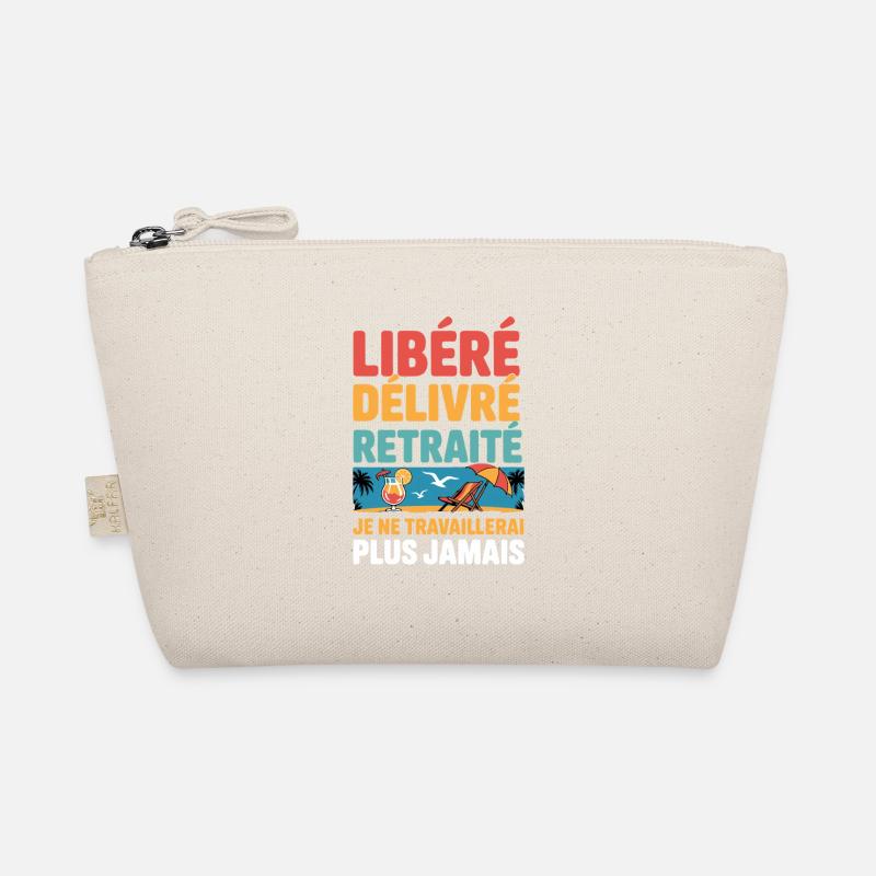 Retirement released delivered – humor work departure Organic Pouch