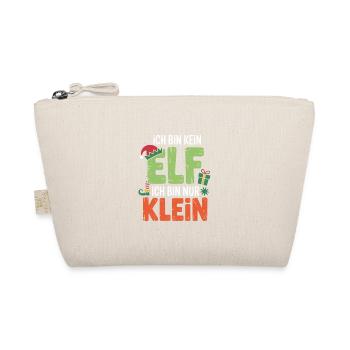 I'm not an elf, just small - Organic Pouch - nature - Front