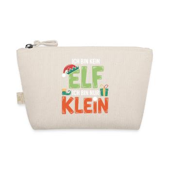 I'm not an elf, I'm small - Organic Pouch - nature - Front