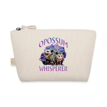 Funny Opossum - Organic Pouch - nature - Front