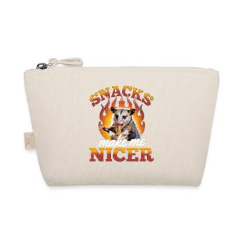 Funny Opossum - Organic Pouch - nature - Front
