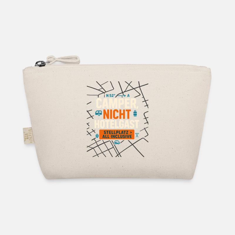 Campeur, pas client d’hôtel, fan de pitch Trousse biologique