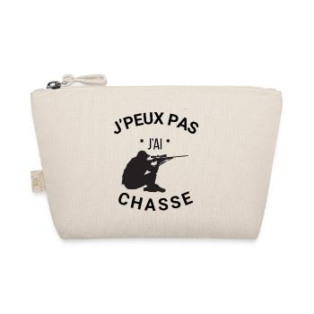 I can't I hunted - Organic Pouch - nature - Front