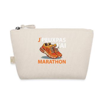 I can't I Marathon - Organic Pouch - nature - Front