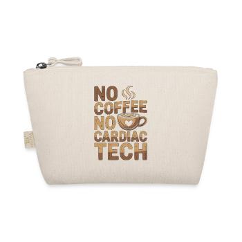 Technologue en cardiologie sans café, sans échographie, amateur de café. - Trousse biologique - nature - Devant