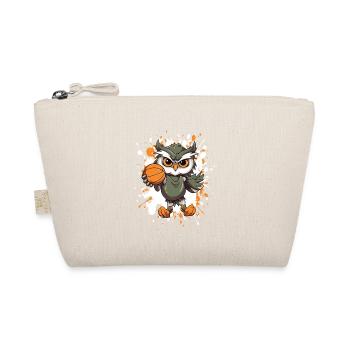Héros hibou de basket-ball en sweat à capuche - Trousse biologique - nature - Devant