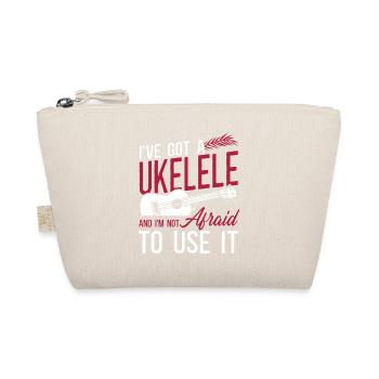 Ukulélé hawaïen Ukulélé J’ai un - Trousse biologique - nature - Devant