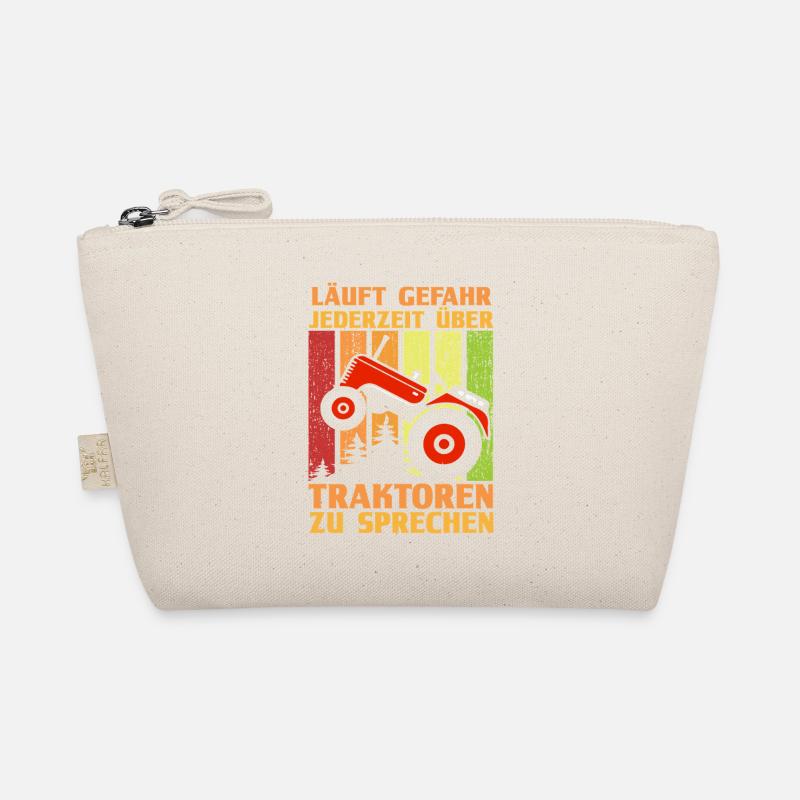 Trecker Landwirt Bauer Traktorfahrer Traktor Bio-Täschchen