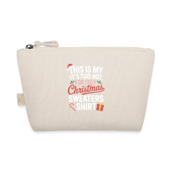 Trop chaud pour des pulls de Noël moches - Trousse biologique - nature - Devant