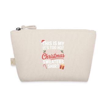 Trop chaud pour une chemise de Noël moche - Trousse biologique - nature - Devant