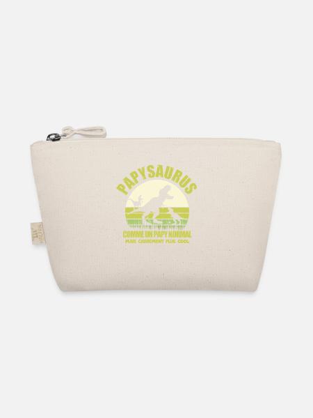 Papysaurus as a Normal Grandpa Humor - Organic Pouch - nature