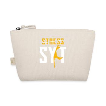 Sylt STRESS SYLT North Sea Holiday Fun - Organic Pouch - nature - Front