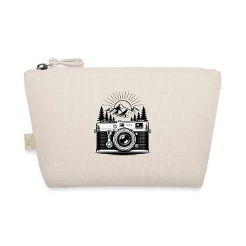 Photographe de randonnée dans les montagnes Appareil photo - Trousse biologique - nature - Devant