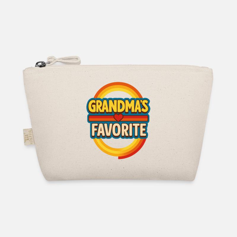 Omas Lieblings-Retro-Regenbogen Bio-Täschchen