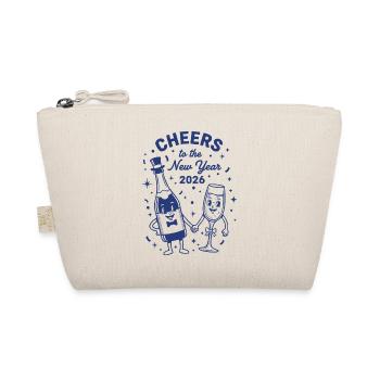Cheers to the New Year 2026 Celebration - Organic Pouch - nature - Front