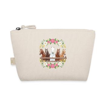 Crête florale équestre - Trousse biologique - nature - Devant