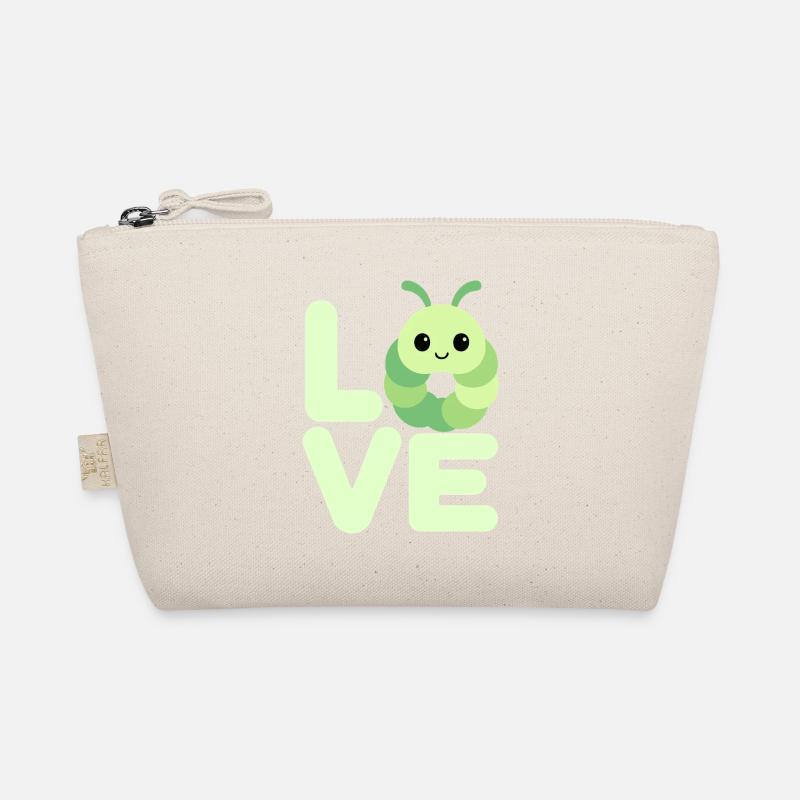 Papillon Chenille Amour Trousse biologique