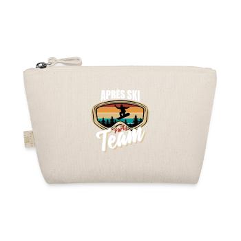 Snowboard | Après Ski Party Team, Winter Sports - Organic Pouch - nature - Front