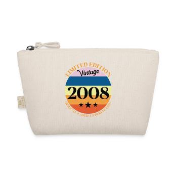 2008 Anniversaire Vintage Cadeau d'Anniversaire - Trousse biologique - nature - Devant