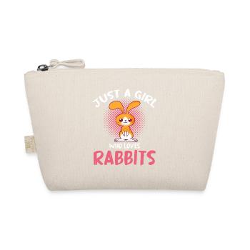 Une seule fille aime les lapins - Trousse biologique - nature - Devant