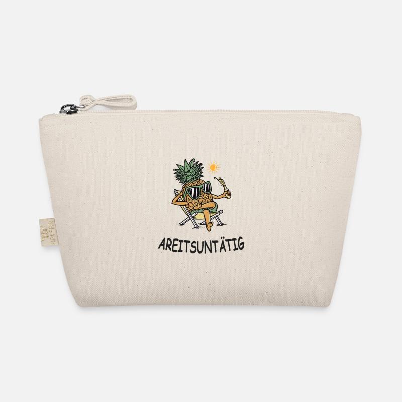 Inactivité – Ananas drôle en mode vacances Trousse biologique