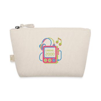 Retro MP3 Player 2000s Music Design Colorful - Organic Pouch - nature - Front