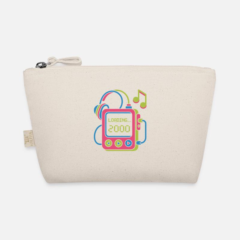 Retro MP3 Player 2000s Music Design Colorful Organic Pouch