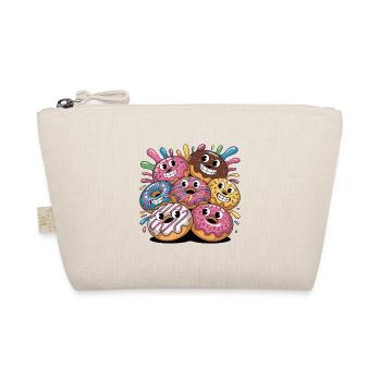 Motley donut troupe - Organic Pouch - nature - Front