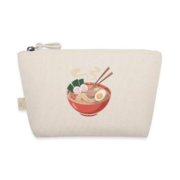Ramen-Schüssel Nudeln und Ei - Bio-Täschchen - Natur - Vorne