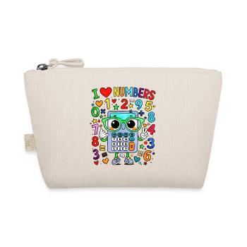 J’adore le calculateur de chiffres - Trousse biologique - nature - Devant