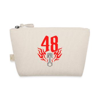 Numéro de course 48 – Passion du sport automobile - Trousse biologique - nature - Devant