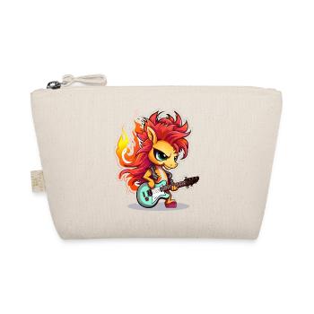 Frange jupe flamboyante avec guitare - Trousse biologique - nature - Devant