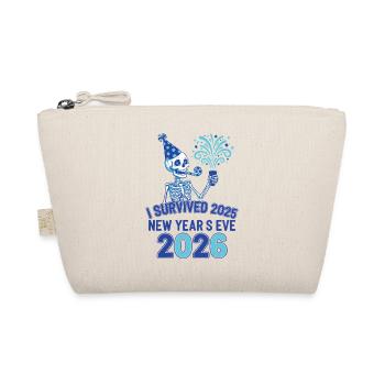 I Survived 2025 New Year's Eve 2026 Party - Organic Pouch - nature - Front
