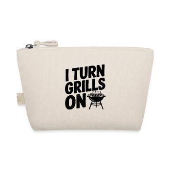 Ich schalte den Grill ein - Bio-Täschchen - Natur - Vorne