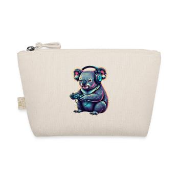Koala Gaming Animal Video Games Funny Koala - Organic Pouch - nature - Front