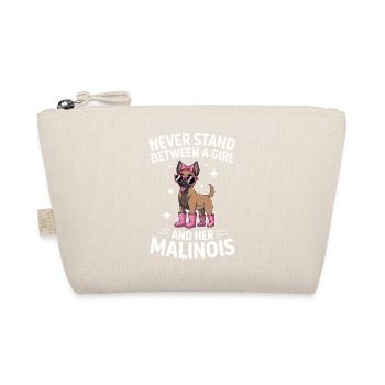 Dictons Malinois Fille Drôle Cadeau Malinois - Trousse biologique - nature - Devant