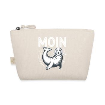Seal seal Baltic Sea North Sea Moin - Organic Pouch - nature - Front