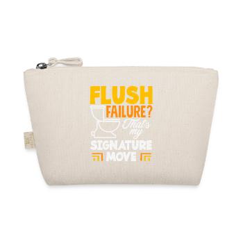 Maître du bouchon des toilettes Drôle - Trousse biologique - nature - Devant