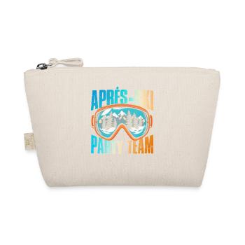Après Ski Party Team Bunt - Organic Pouch - nature - Front