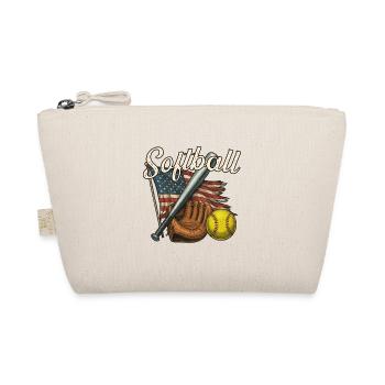 Softball Clean et audacieux pour les fans du jour de match - Trousse biologique - nature - Devant