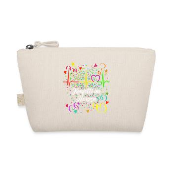 Confetti in the Heart - Carnival in the Blood - Cologne - Organic Pouch - nature - Front