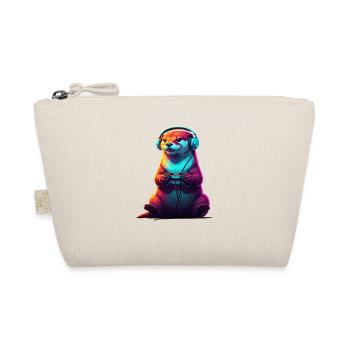 Otter Games Animal Video Games Funny Otter - Organic Pouch - nature - Front