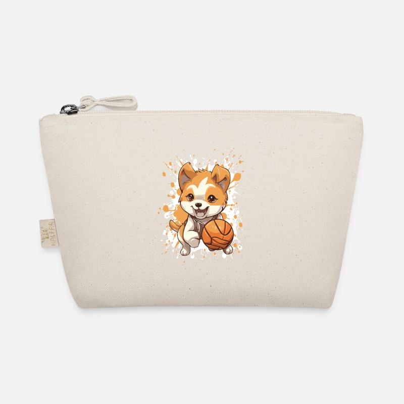 Kleiner Corgi Balljäger Bio-Täschchen