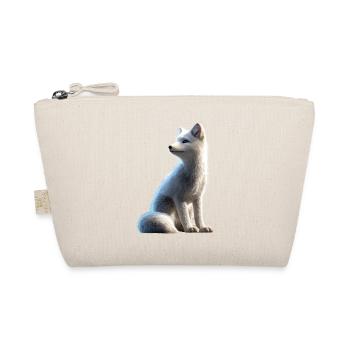 Renard arctique Renard des neiges Renard des glaces Renard blanc doux - Trousse biologique - nature - Devant