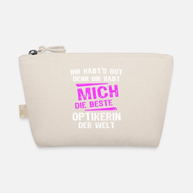 Optician Spruch Organic Pouch