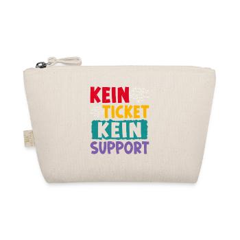 Ordinateur de nerd PAS DE TICKET PAS DE PROBLÈME DRÔLE - Trousse biologique - nature - Devant