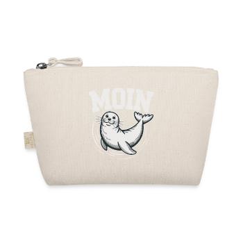 Seal seal Baltic Sea North Sea Moin - Organic Pouch - nature - Front
