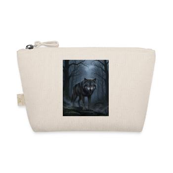 Wolf at night in the cloud forest - Organic Pouch - nature - Front