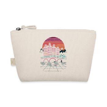 Soleil nocturne au-dessus des canaux d’Amsterdam - Trousse biologique - nature - Devant